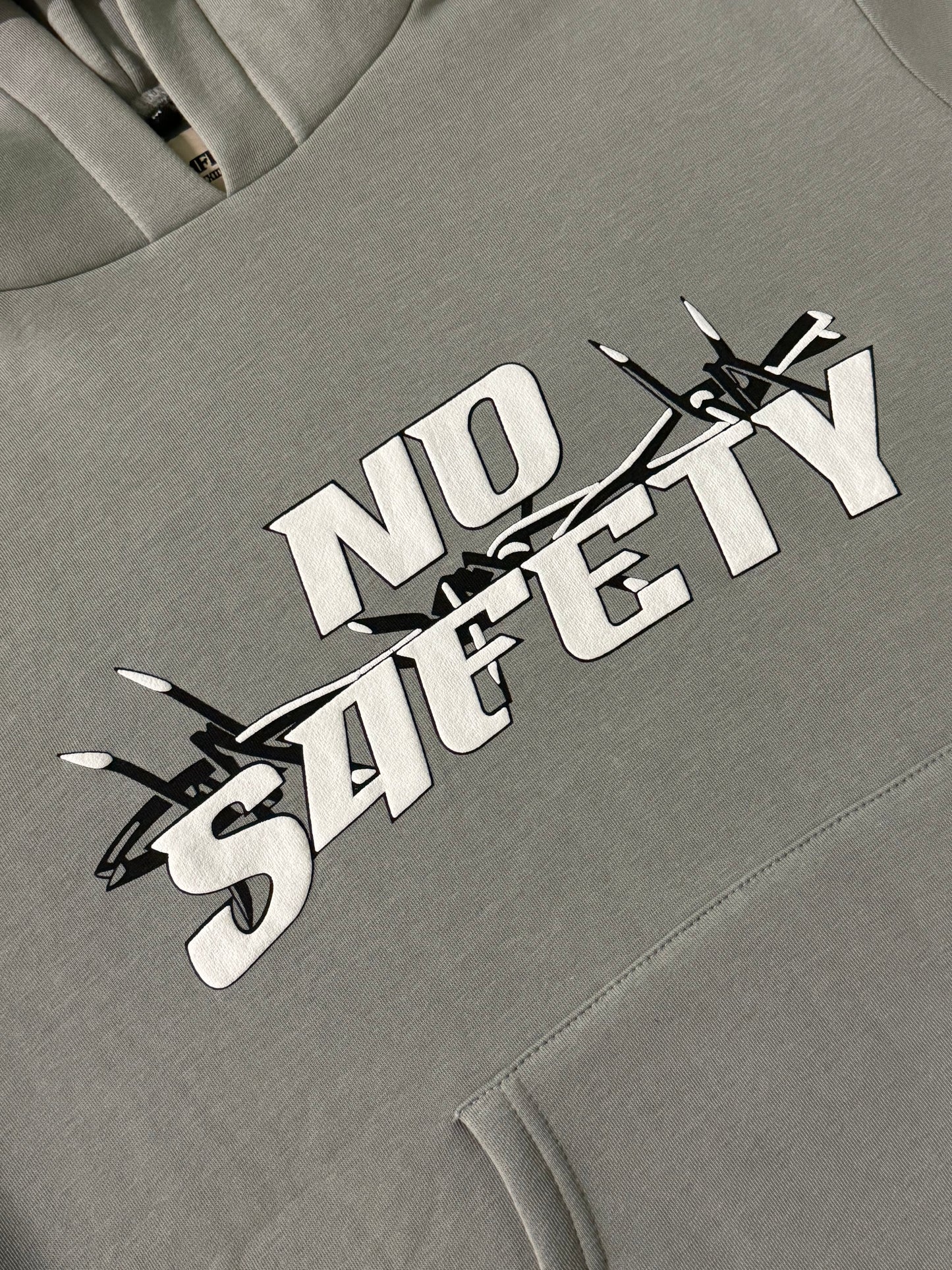 Barbed Wire Hoodie (Grey)