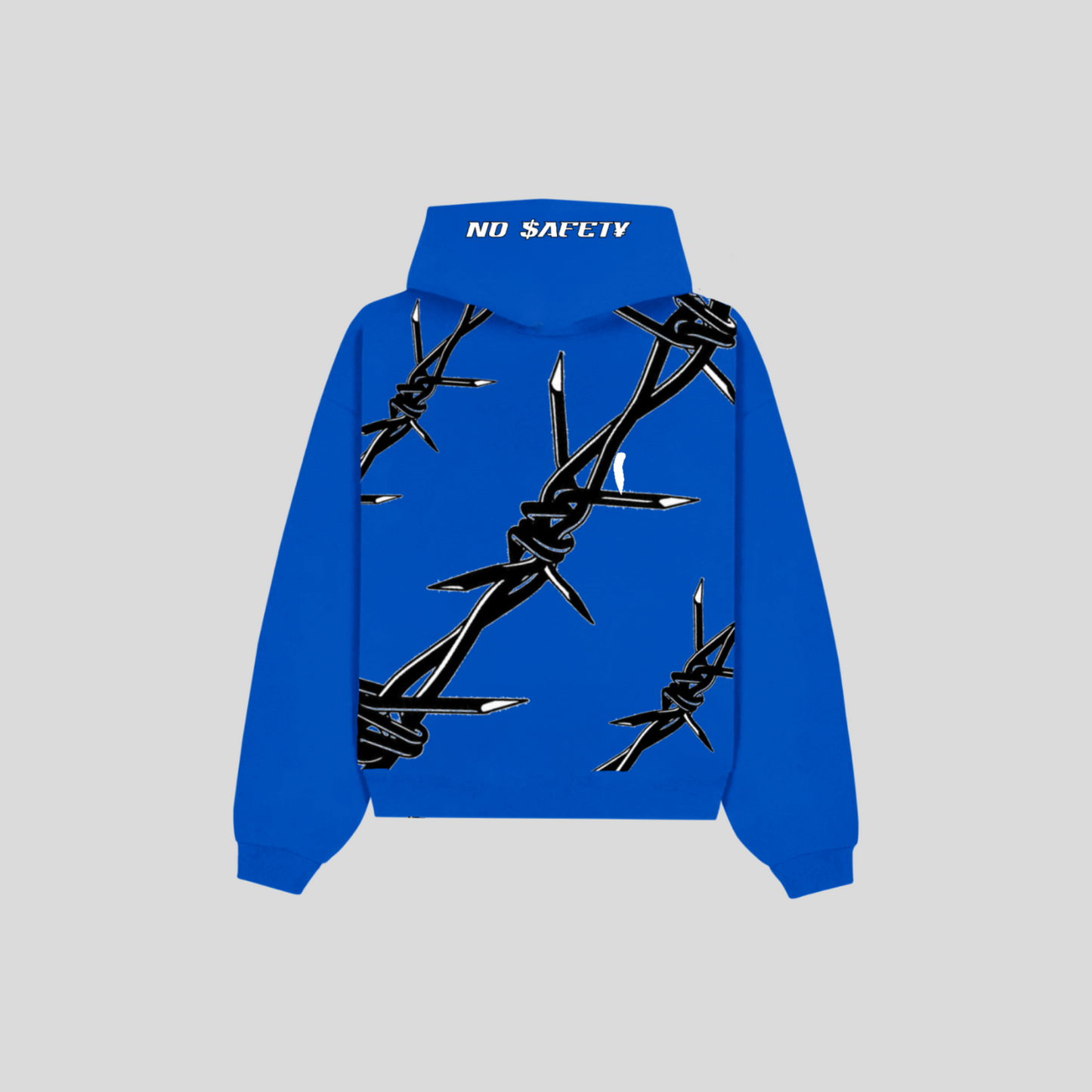 Barbed Wire Hoodie (Blue)