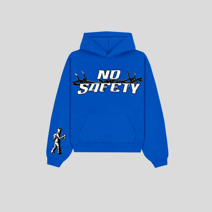 Barbed Wire Hoodie (Blue)